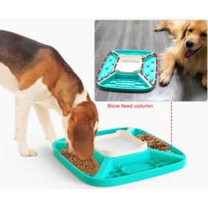 Pet Puzzle Slow Feeder IQ Interactive Training Toy