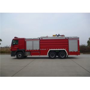 265KW 6x4 Driving Commercial Fire Trucks Water And Foam Tanker Fire Truck