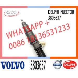 common rail injectors DELPHl EUI 3803637 3829087 03829087 BEBE4C08001 diesel fuel inyector for VOL Penta