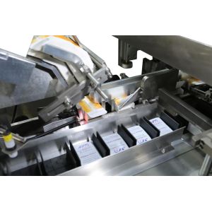 Multifunction Automatic Ointment Tissue Boxes Cartoning Machine For Cosmetic