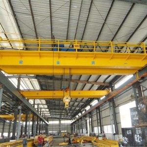 European Style Double Girder Overhead Traveling Crane Capacity 15t Warehouse