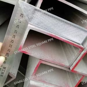 316L Stainless Steel Square Pipe 30x30mm 3mm Marine Grade