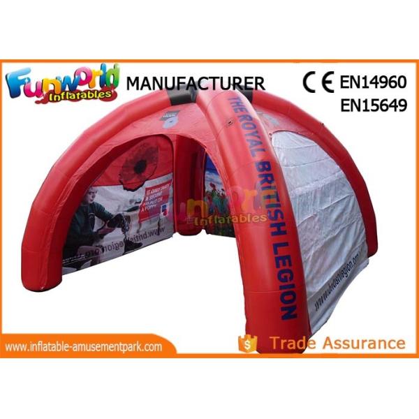 Protable Inflatable Party Tent For workshop , PVC Tarpaulin Airtight Sport Dome Tent