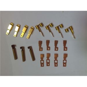 Good Electrical Conductivity Brass Contact Stamping Parts Progressive Die