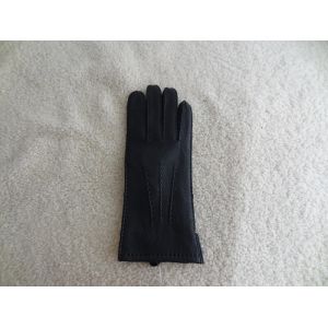 Ladies Classic Style Hand Sewing Deer Skin Leather Nappa Gloves