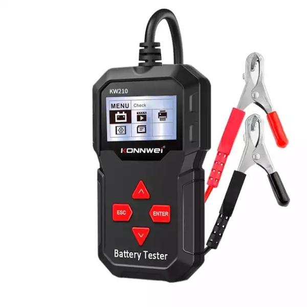 LCD Screen Auto Car Battery Tester 12V With Printer For Gas Diesel Car
