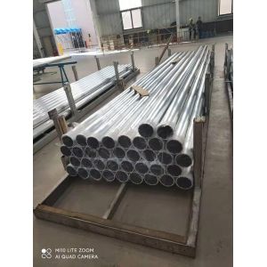 6063 T5 Profile Aluminum Alloy Tubes Circular 80mm Anodized