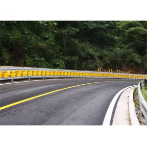 Traffic Safety Highway Steel Roller Guardrail Barrier Galvanized