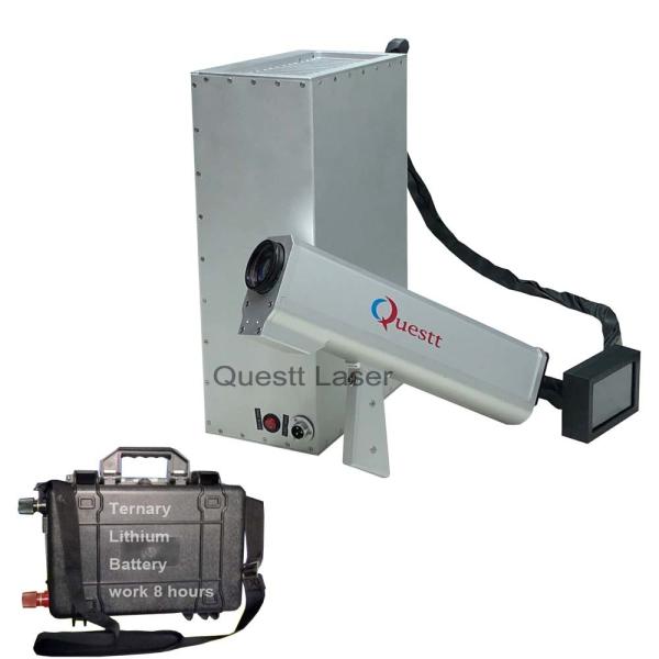 50w Portable Laser Cleaning Machine For Rust Removal Backpack with Ternary
