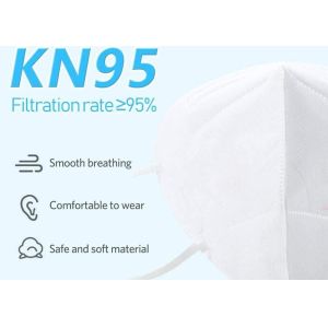 Dusty Pollen Pollution 5pcs / Bag 3 Ply Disposable Face Mask