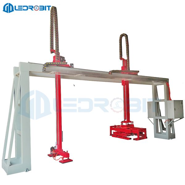 Buy Automatic Brick Loading Unloading Machine with 2.5 Meters Max Unloading Height Up To 3 Meters Reach and 800 kg Weight at wholesale prices