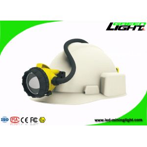 Quality Rechargeable Battery Cree 25000lux Mining Cap Lamp for sale