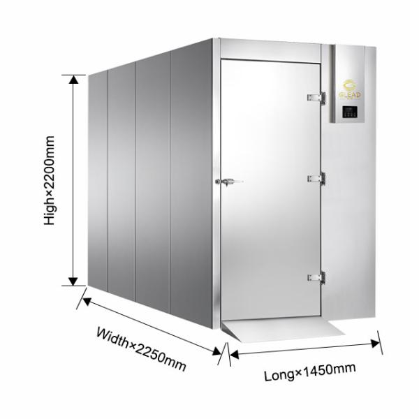 Energy Efficient 15-Tray Blast Chiller&Freezer Cabinets for Stable Cooling