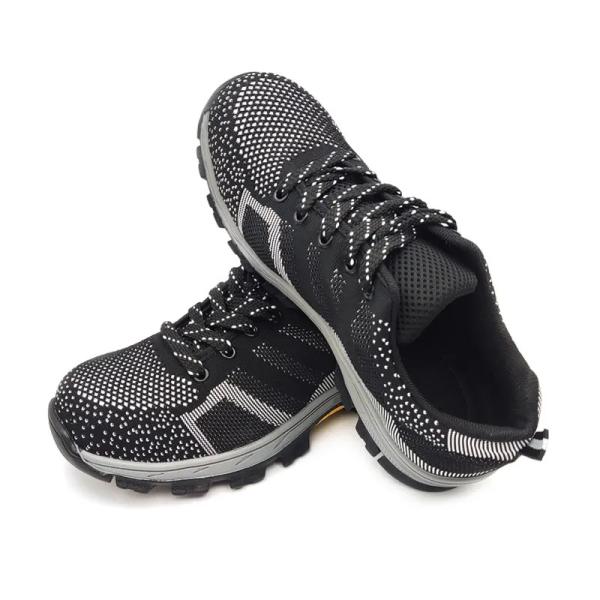 Lightweight Comfortable Safety Shoes Anti Slip Knitting Upper Shoes Unisex