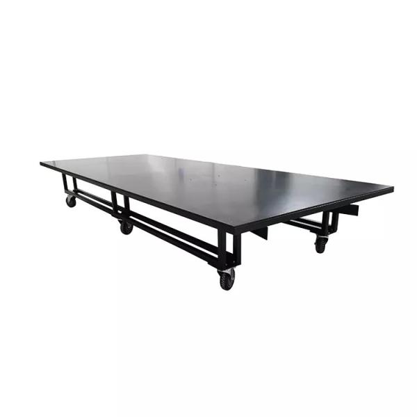 Buy Industrial Lurking Automated Guided Vehicle Customizable Metal Shelving AGV Rack at wholesale prices