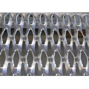 China Crocodile Mouth 1.2MM Perforated Wire Mesh on sale