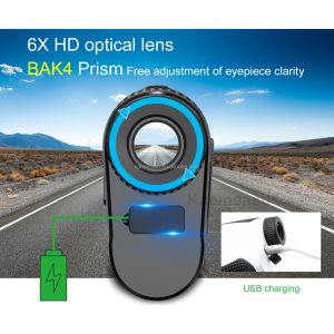 1000M Digital golf rangefinder hunting telescope laser rangefinder with magnet