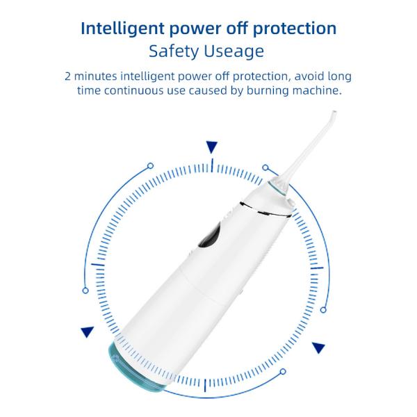 300ml Cordless Water Flosser 2pcs Nozzles