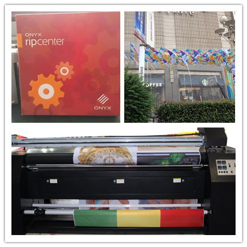 Buy 2.2M Sublimation Fabric Printer Banner Flag Printing Machine CE at wholesale prices