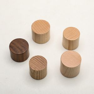 Personal care bamboo Amber Oil Dropper Glass Bottle