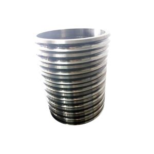 Impact Resistance Steel Guide Rollers , Groove Surface Tungsten Carbide Parts