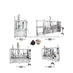 0.8Mpa 1000L/Min Lavazza Coffee Capsule Sealing Machine