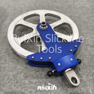 Wireline Hay Pulley 16inch Slickline Safe Load Pressure Control Equipment
