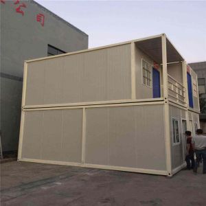 life span 25-35 years 20ft foldable sandwich panel container house for worker