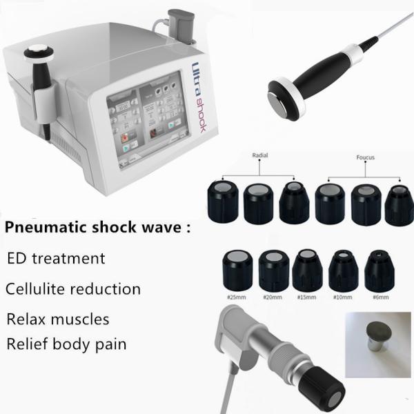 Buy 6Bar Shockwave Ultrasound Physiotherapy Machine For ED Treatment at wholesale prices