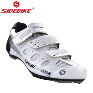 China Lightweight SPD Indoor Cycling Shoes , White Road Bike Shoes Good Shock Absorption on sale