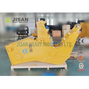 Hydraulic 1000t Excavator Concrete Pulverizer 400mm Depth 350bar Pressure