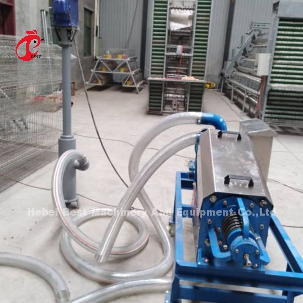 Recycled Poultry Farm Manure Dryer Machine Animal Fecal Solid Liquid Separator Rose