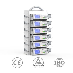 Multiple channel price infusion syringe pumps workstation