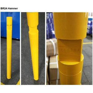 BR2 / BR3 2" DTH Hammers Well Drilling Low Air Pressure BR2 Hammer Yellow Color