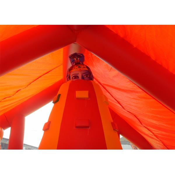 Outoodr Mickey Mouse Large Inflatable Fun Park / Cartoon Inflatable Fun World