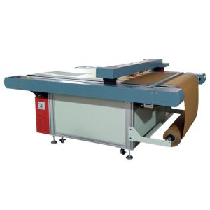 China Labor Saving Inkjet Flatbed Cutting Plotter with Automatic Roller and HP45 Ink Type on sale