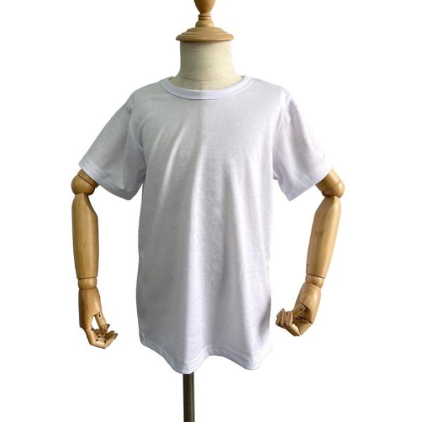 Heat Transfer Printing Polyester Sublimation T Shirt Blanks White Short Sleeve 200g