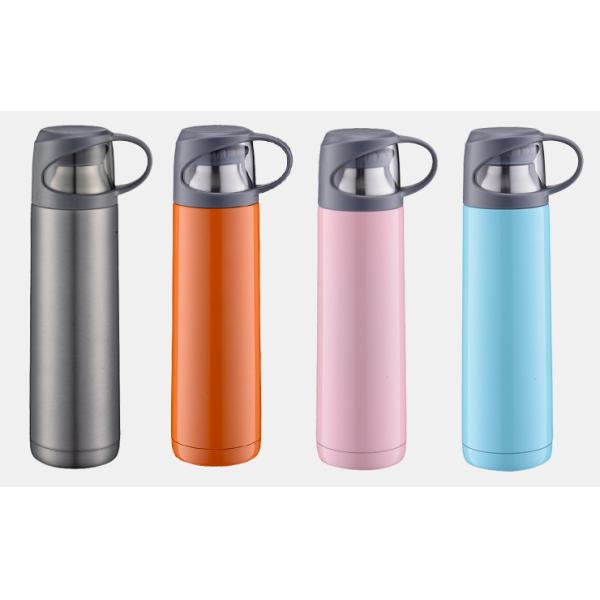 Buy stainless steel thermos flask with cups at wholesale prices