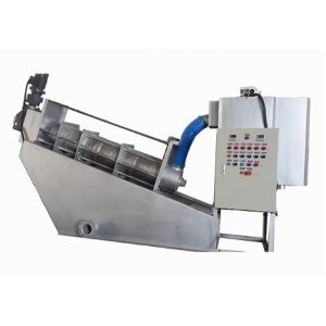 50TPH Multi Disc Screw Press , SS304 Screw Press Dewatering Machine