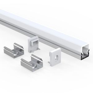 6063 Aluminum Alloy Surface Mounted LED Profile with Bending Decoiling