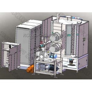 Gold, silver and copper Ceramic PVD Sputtering Deposition Machine ,