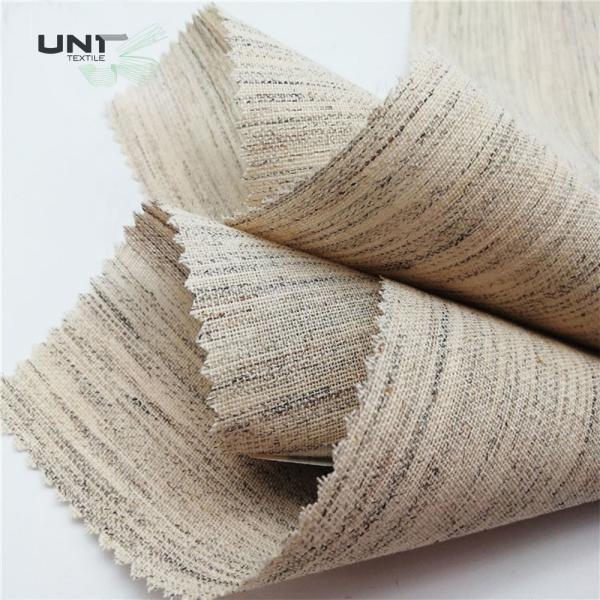 Buy Double Sided Hair Interlining Canvas Fabric For Overcoat Uniform at wholesale prices