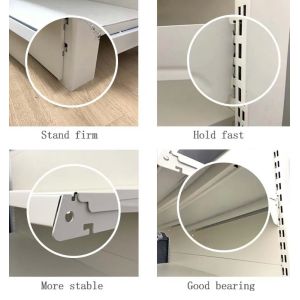 Elegant Wholesale Finely Processed bakery display shelves