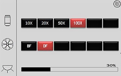 OPTO EDU A13.1096 Inverted Metallurgical Microscope Research Level