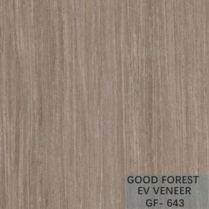 Engineered Wood Veneer Black Walnut Straight Wood Veneer Customized