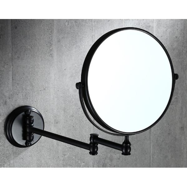 Bathroom stainless steel Telescopic led makeup Mirror 2-Face Mirror Dual Arm