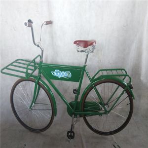 Promote Advertising 28 Inch Green Color Vintage Style Adults Men Retro Bike with