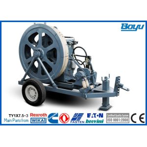 China Fiber Cable Stringing Equipment Overhead Transmission Line Stringing Machine Puller on sale