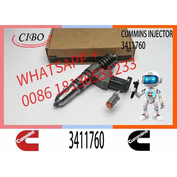 Buy N14 M11 QSM11 Diesel Engine Fuel Injector 3411753 3411760 3411764 3411766 For Cummins N14 M11 QSM11 at wholesale prices