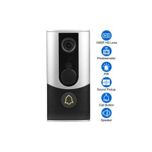 Quality 2MP Wireless Doorbell Camera / Doorbell With Camera And Intercom for sale